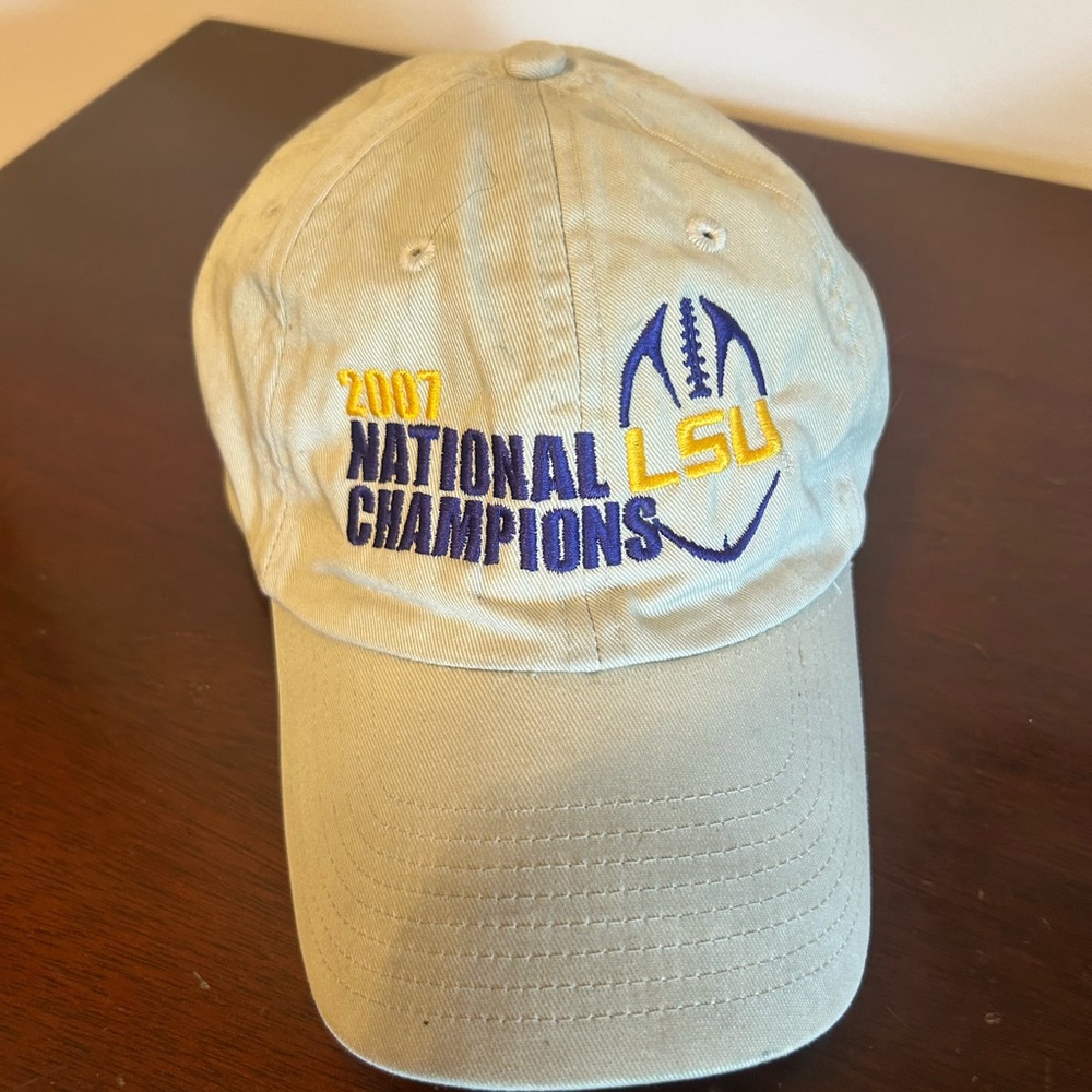 LSU National Champions Tan Cap